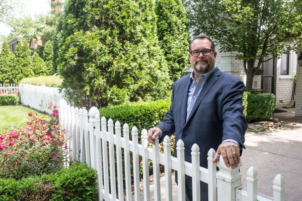 William Barlage, president of East English Village Association.