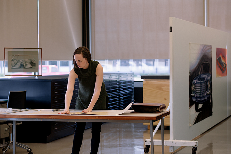 A designer at the GM Technical Center