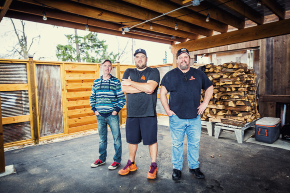 Scott Moloney, Zac Idzikowski, and "Bubba" Coddington