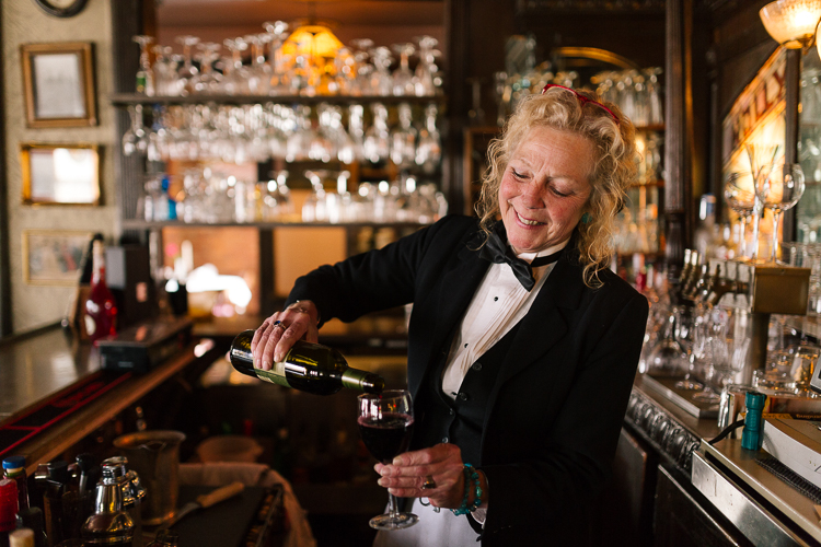 Originally from the east coast, Stella has been working as a server at the Holly Hotel for four years.