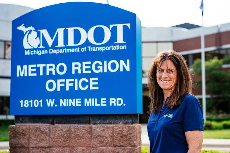 Michele Mueller is senior project manager for CAV at MDOT