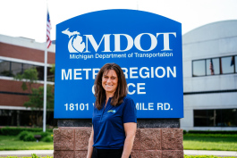 Michele Mueller is senior project manager for CAV at MDOT