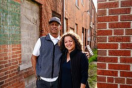 Detroiters Stephen Merriweather (left) and Sharnita Johnson aim to build intergenerational wealth in their families and communities. Photo by Nick Hagen.