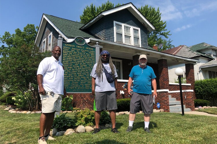 From left, Jason Ridgeway, Chris Turner, and Bob Hoey