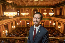 Yousef Rabhi at the Michigan State Capitol