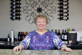 Nancy Mezza and her husband Joe have opened a winery in Sterling Heights