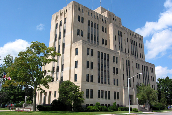 One of the many buildings of Bay City. 