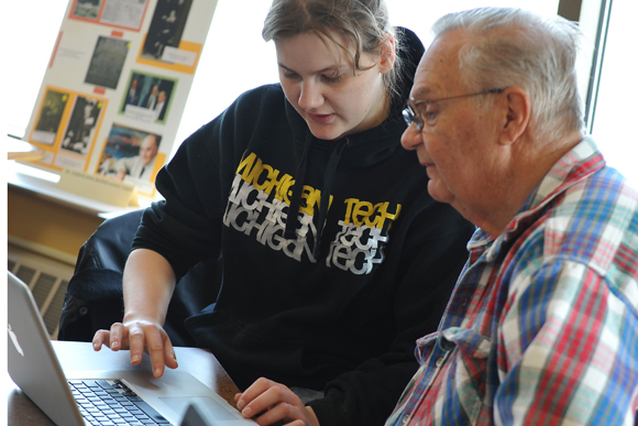 MTU STUDENTS HELPING THE ELDERLY THROUGH BREAKING DIGITAL BARRIERS PROJECT