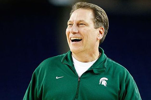 Tom Izzo at Michigan State University.