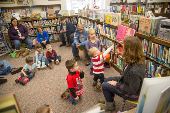 Storytime at the North Muskegon Branch Library.