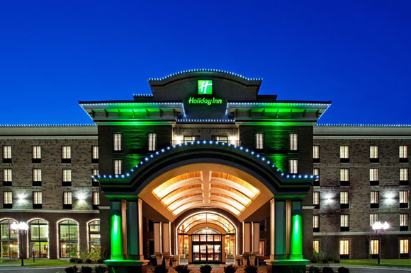 The Holiday Inn of Midland, Michigan.