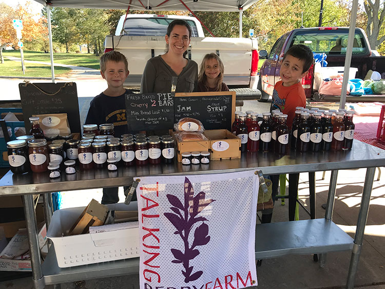 Ruth Chamberlain of Talking Berry Farm