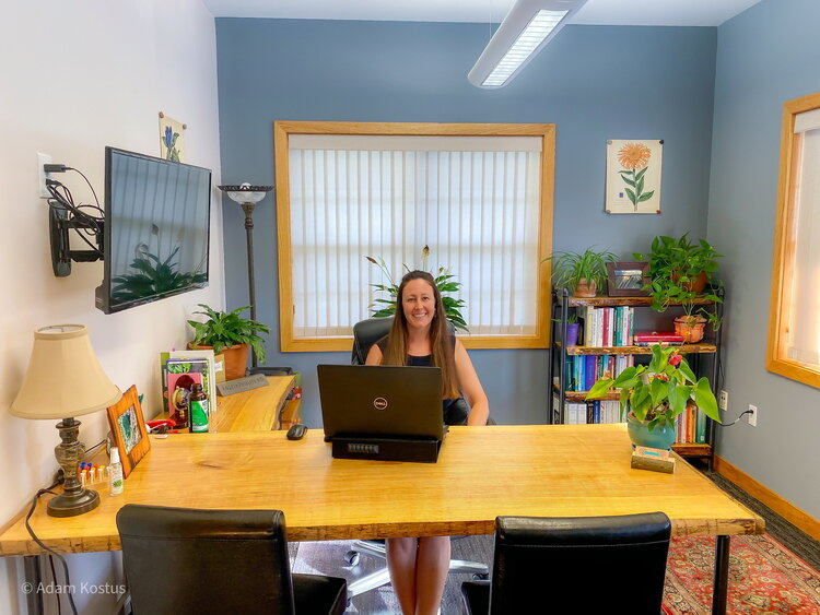 Phillips in her office in Midland. (PC: Adam Kostus)