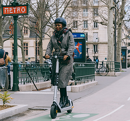 An app will enable you to rent a bird scooter.