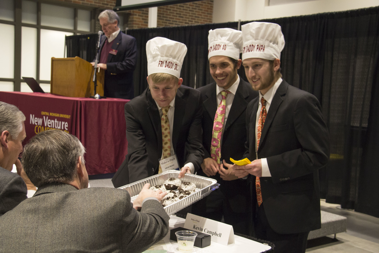 CMU students at Make-a-Pitch night