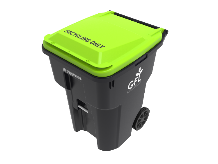 New recycling bins from GFL are being delivered in the City of Midland.