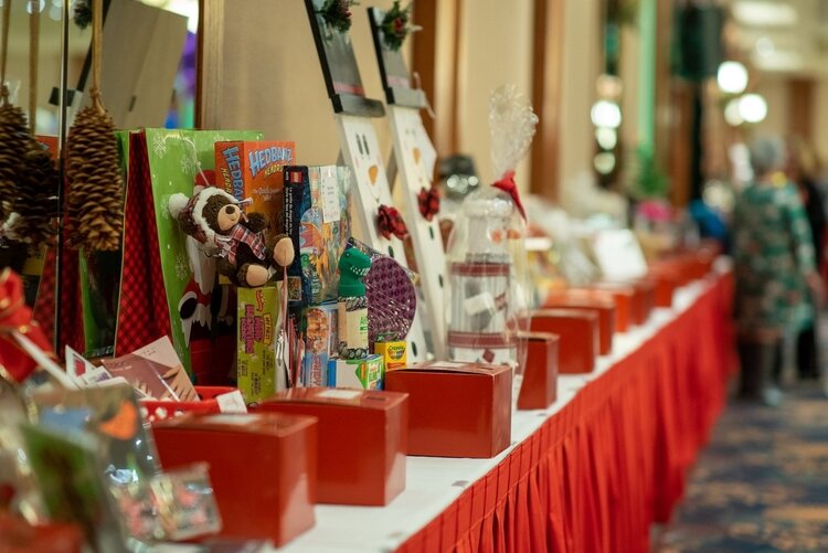 The gala featured raffles and auction items of all kinds.