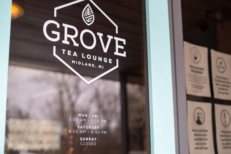 Grove Tea Lounge is located at 2405 Abbott Rd.