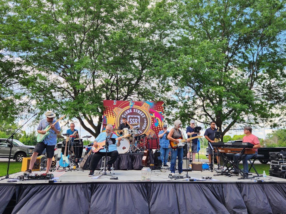 Stone Street Revival plays at the 2024 ADA picnic