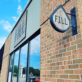 FILL is located at 1908 S. Saginaw Road, next to The Gourmet Cupcake Shoppe. They're open nearly every day.