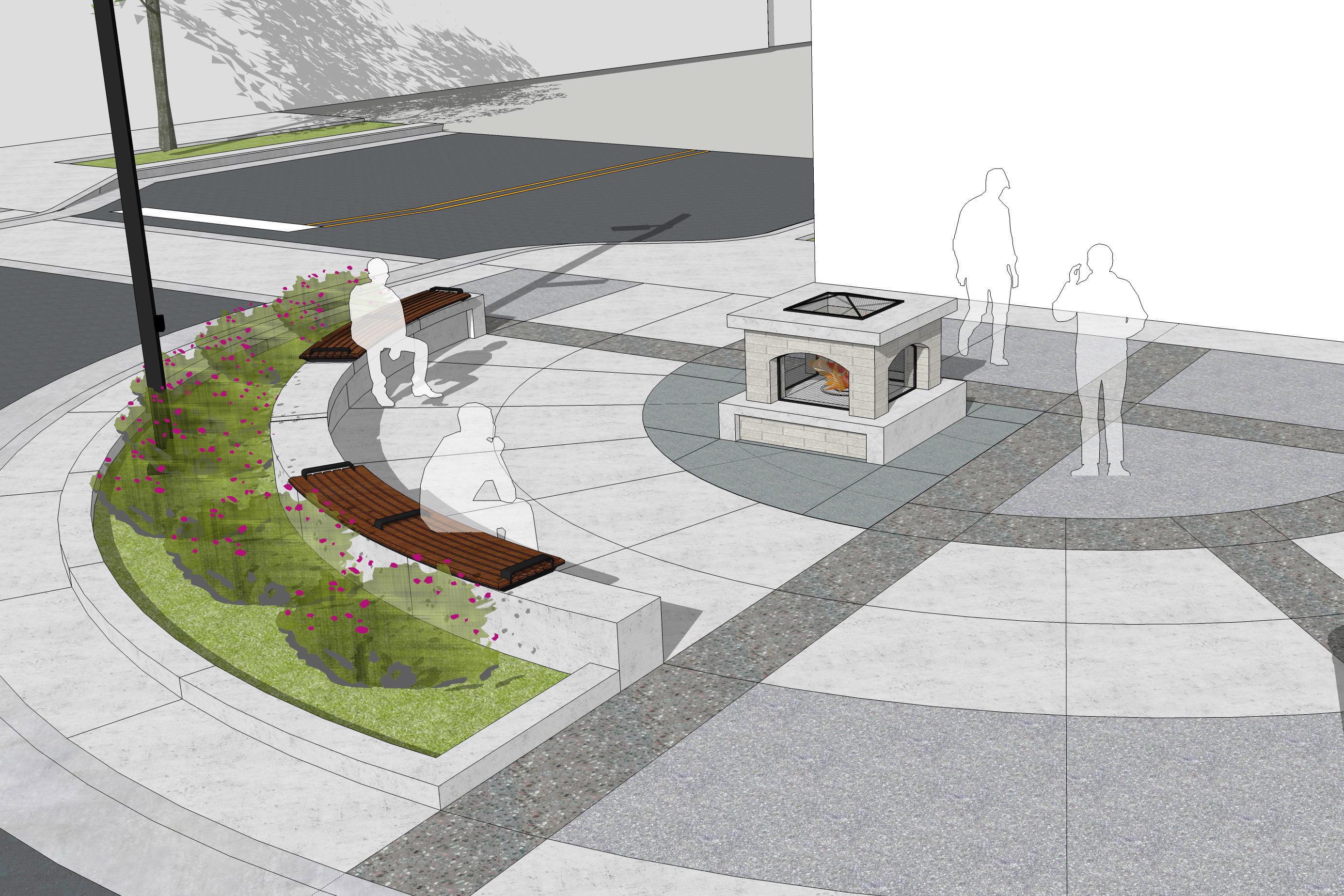 A concept for new downtown amenities 