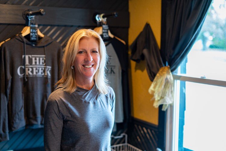 Katy Dean opened The Creek Grill in July of 2010.