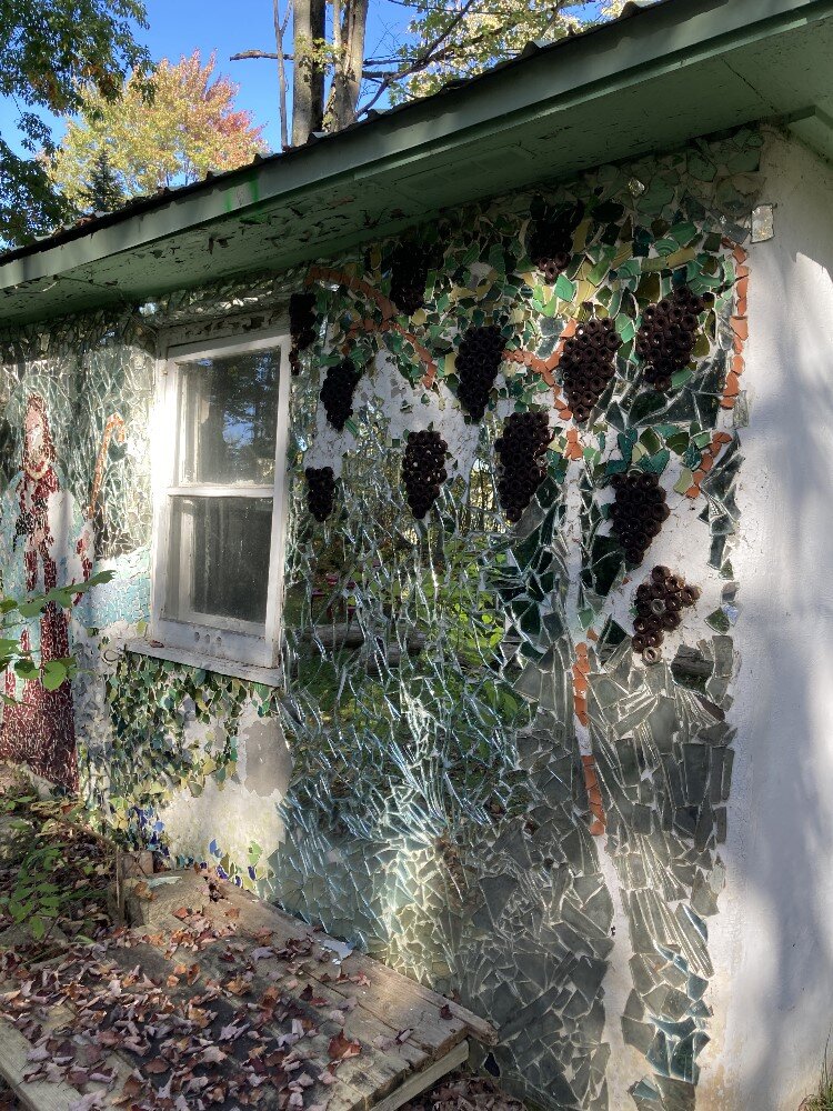 John Pratt Mosaic House, prior to demolition