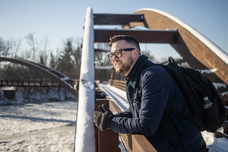 Kevin LaDuke at the Tridge