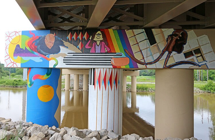 Inclusion of local themes in public art fosters community pride and helps people identify common elements in their lives. 