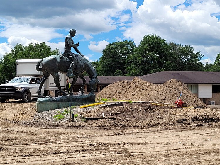 The project is expected to be complete by the first week of October 2021, in time for the Northwood University International Auto Show.