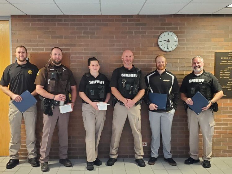 Members of the Midland County Sheriff's Office recently honored