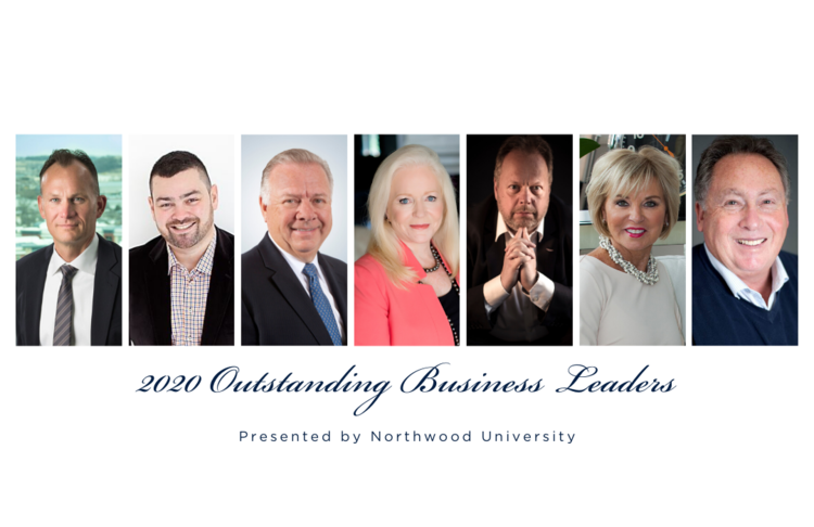 2020 Outstanding Business Leader Award recipients.