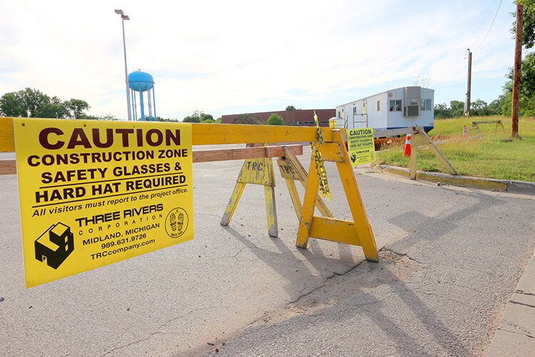 Phase I of construction for the Miracle Field, which includes the field, dugouts, accessible parking spaces in front of the complex and three of the four restrooms is in the process.