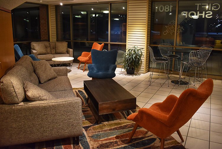 Midland Center For The Arts Opens Mid Century Modern Inspired Lounge
