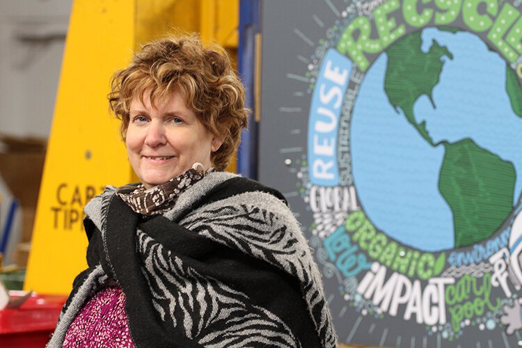 Esther Williams is the executive director of Midland Recyclers.