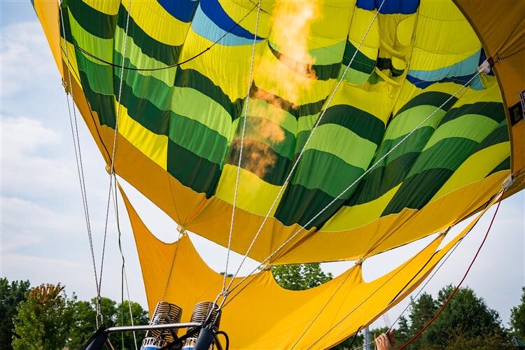 A total of 26 pilots competed in this years balloon festival.