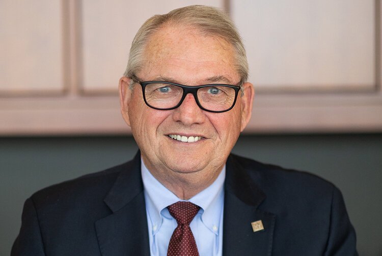 Donald Bachand, Saginaw Valley State University's 4th president, has worked at the university since 1978.