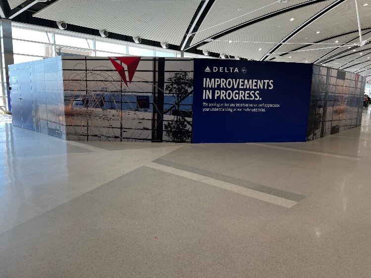 SwiftWalll used in Delta Airlines airport project.