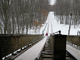 Toboggan Run at Midland's City Forest