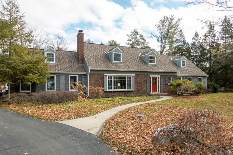 The restoration of this beautiful home on Valley Drive is underway.