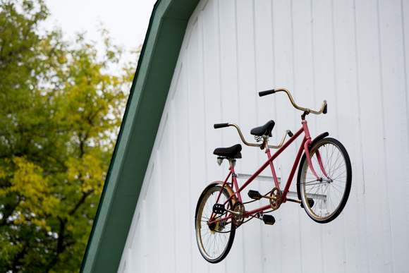 The cidery gets its name from a tandem bike.