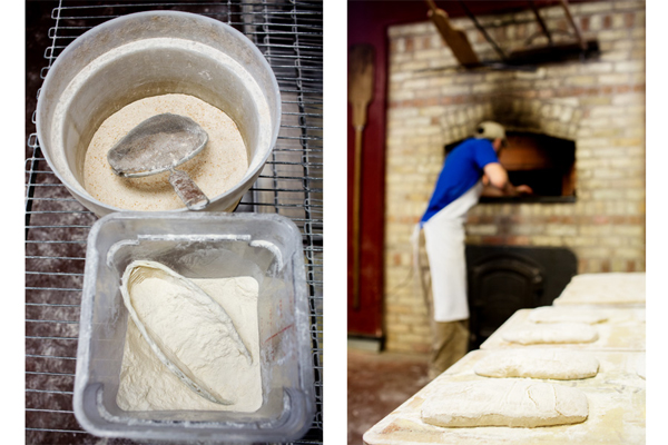 Pleasanton Bakery: Michigan sourced organic grains, naturally leavened, wood fired brick oven. / Elizabeth Price