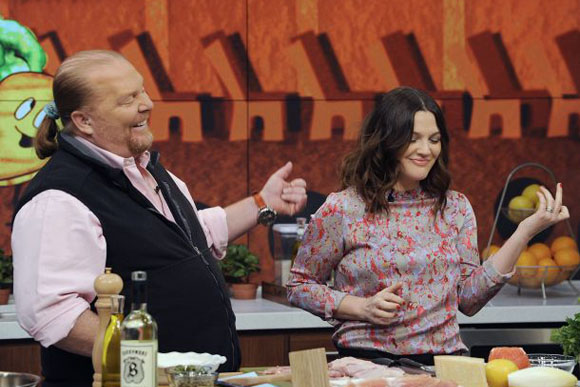 Mario Batali hosts "The Chew."