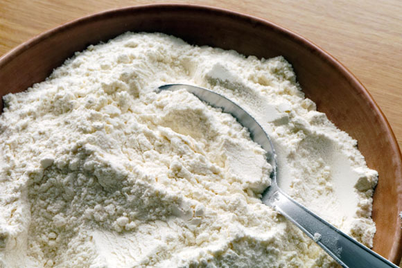 Non-GMO local flours are now available.