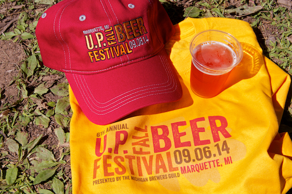 The U.P. Beer Fest featured several NW Michigan breweries. 