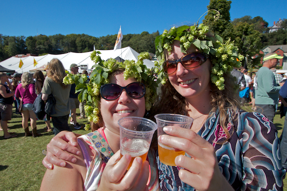 The U.P. Beer Fest featured several NW Michigan breweries. 