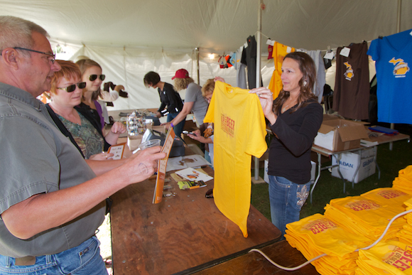 The U.P. Beer Fest featured several NW Michigan breweries. 