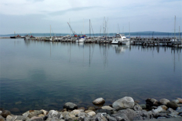 A view of the water is never far when you're in Petoskey. 