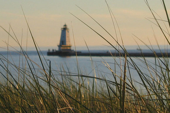 Ludington, Michigan.