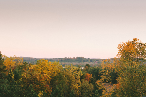 A view over the Glacial Hills Pathway and Natural Area. / Beth Price